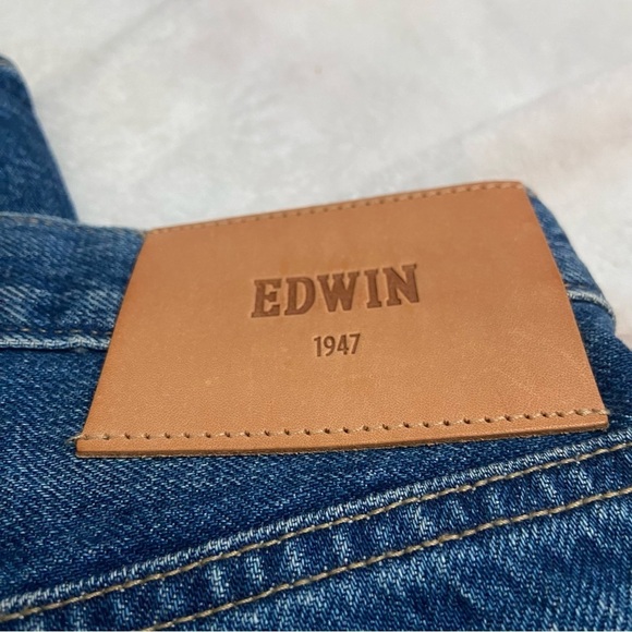 Edwin Benton slim fit jeans 31x32 lightly distressed 28575 - Picture 5 of 15